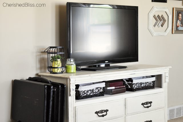 How to Turn a Dresser into a TV Stand