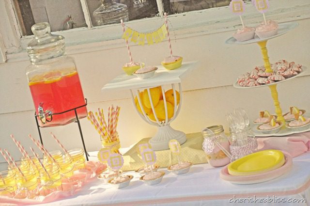 Cherished Bliss Pink Lemonade Party