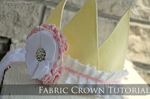 Fabric Crown Tutorial