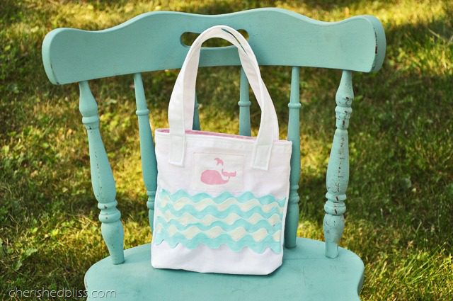 Cherished Bliss, Whale Tote Tutorial
