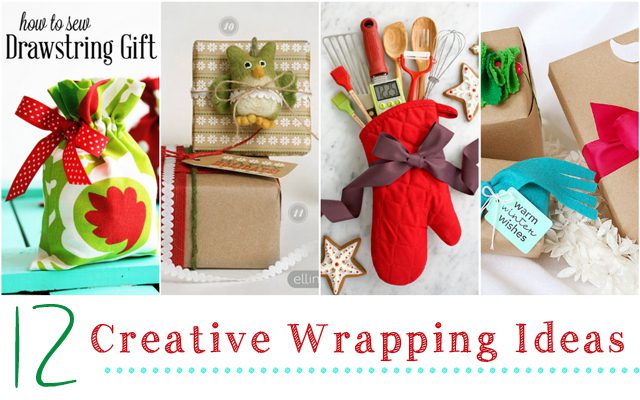 12 Creative Wrapping Ideas via Cherishedbliss.com #christmas #wrapping #gift