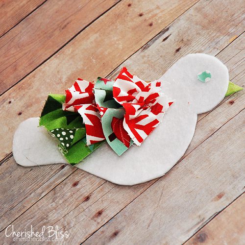 Two Turtle Doves - part of the 12 Days of Christmas via Cherishedbliss.com #christmas #12daysofchristmas #craft