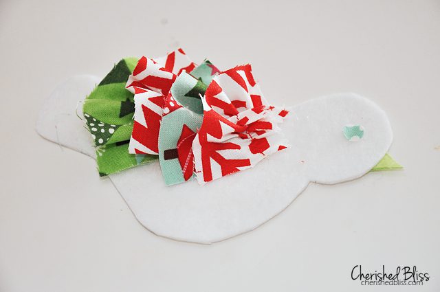 Two Turtle Doves - part of the 12 Days of Christmas via Cherishedbliss.com #christmas #12daysofchristmas #craft