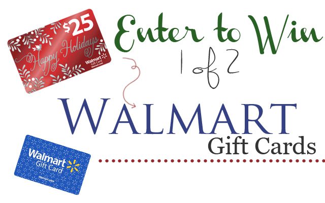 Walmart Gift Card Giveaway via cherishedbliss.com