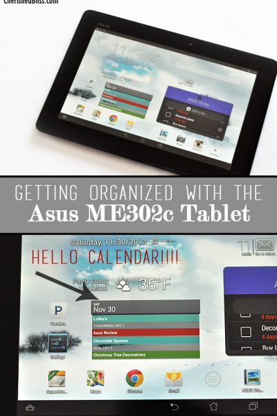 Get Organized with the Asus ME302c Android Tablet featuring an Intel Processor #IntelTablets #shop #cbias
