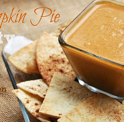 Pumpkin Pie Party Dip - great for all those holiday parties!