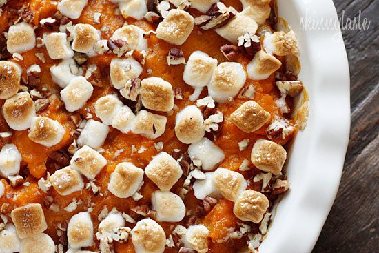 Sweet-Potato-Casserole-with-Marshmallows-and-Pecans