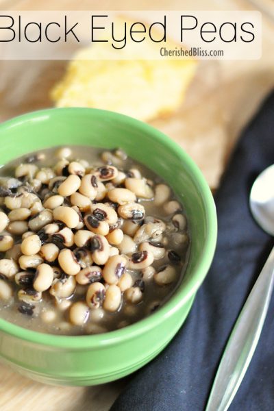 Start of the New Year right with this delicious Black Eyed Peas Recipe