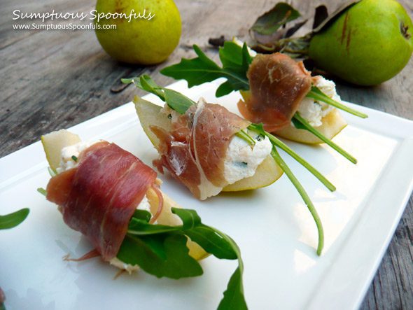 Prosciutto-Wrapped-Goat-Cheese-Pear-Bites-4