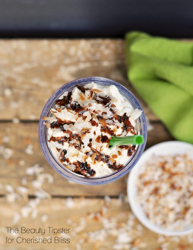 Coconut Mocha Frappuccino Recipe + a Giveaway from The Beauty Tipster