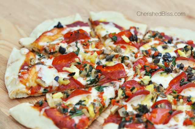 A simple tutorial for How to Grill Pizza @ CherishedBliss.com