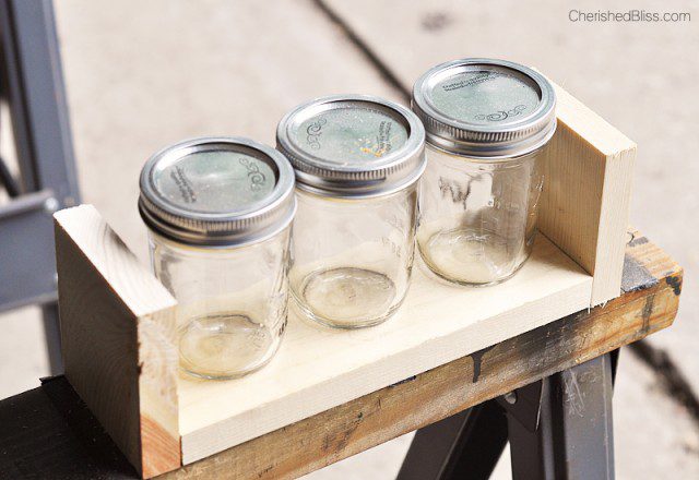 Make your very own Chalkboard Candle Box complete with DIY Citronella Candles