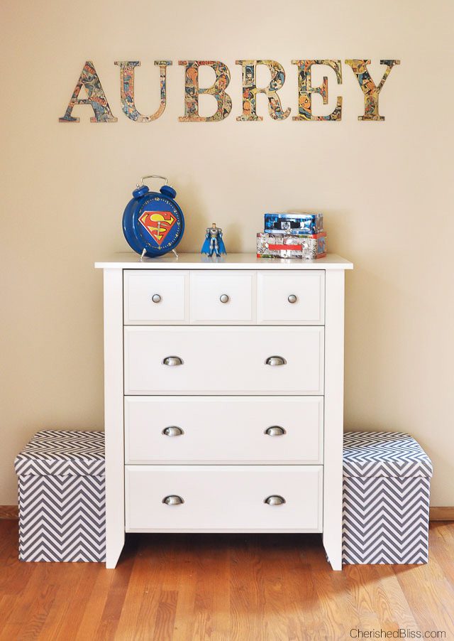 Superhero Bedroom Decor for the little man in your life! 