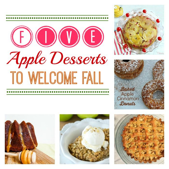 5 apple desserts