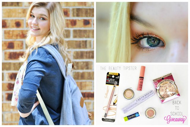 Back to School Makeup  Look and Giveaway from The Beauty Tipster!