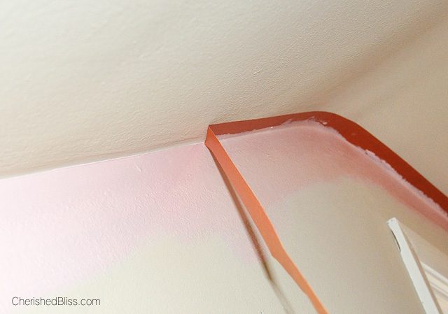 A Pink Shabby Chic Accent wall | Perfect for any little girl! 