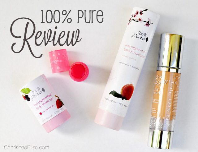 100 Percent Pure Makeup Review, a non toxic and all natural makeup line! 