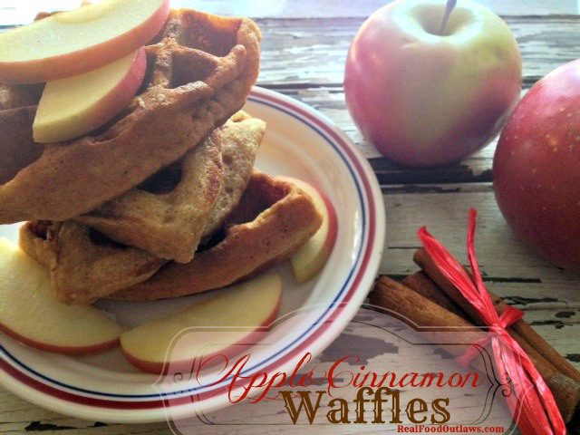 Apple-Cinnamon-Waffles