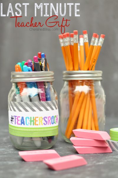 Last Minute Teacher Gift Idea