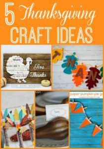 5 Thanksgiving Craft ideas