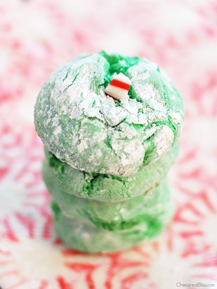 Create special memories this holiday season with these Grinch inspired Cool Whip Cookies