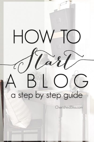 Have you been thinking of taking the plunge into blogging? With this easy step by step guide you will learn the first steps in how to start a blog!
