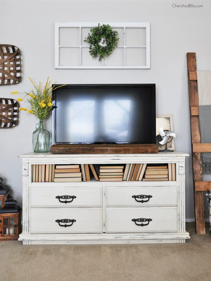 With these simple tips and tricks you will learn how to easily decorate around a tv to give your living room the look you desire!