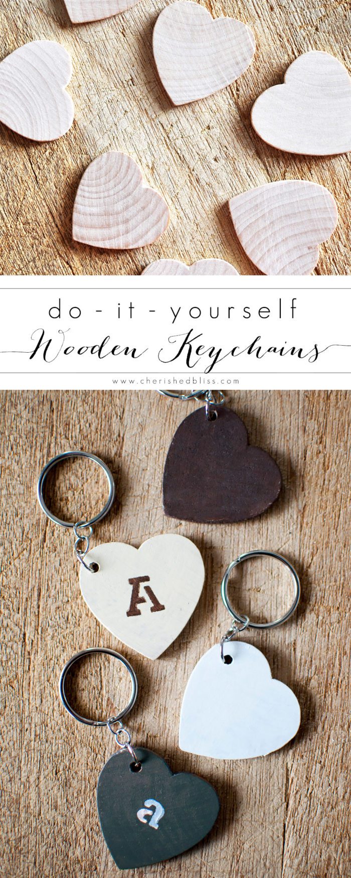 These DIY Keychains couldn't be easier to make, and they are the perfect handmade gift for any age! Get the tutorial at CherishedBliss.com