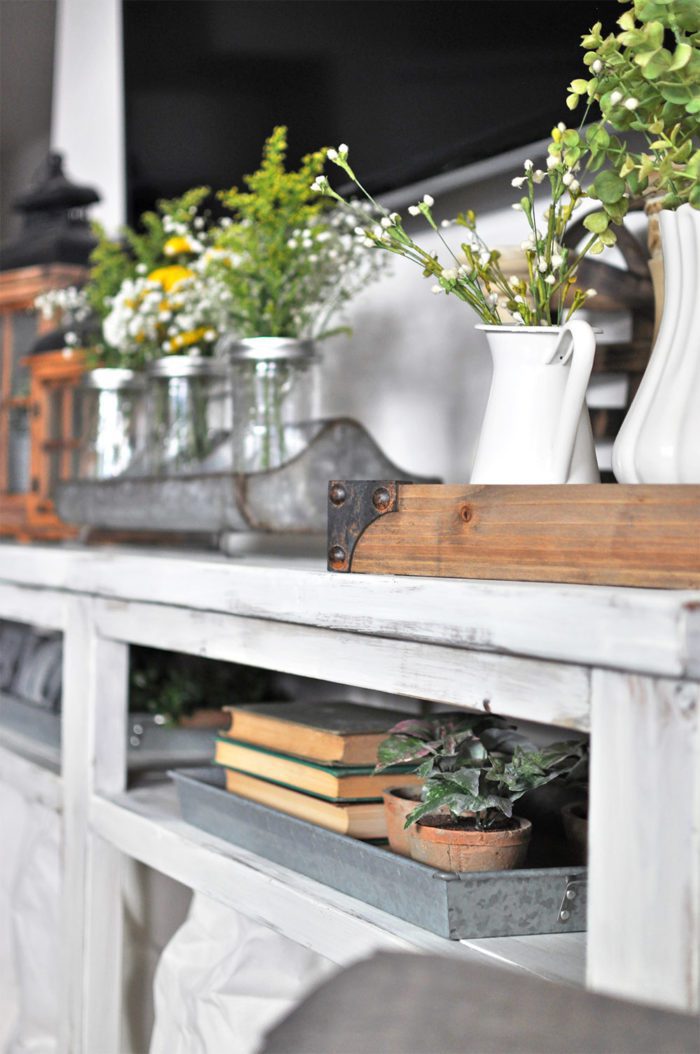 Take a walk through this Simple Summer Home Tour with Cherished Bliss
