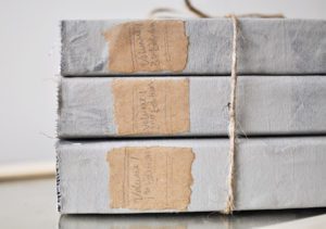 Create this beautiful Restoration Hardware Book Set at a fraction of the cost using thrift store finds. These books are the perfect accessory for any style.