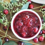 Fresh cranberries are transformed into a beautiful citrus-infused jam with this recipe for the perfect Holiday Electric Pressure Cooker Cranberry Sauce.