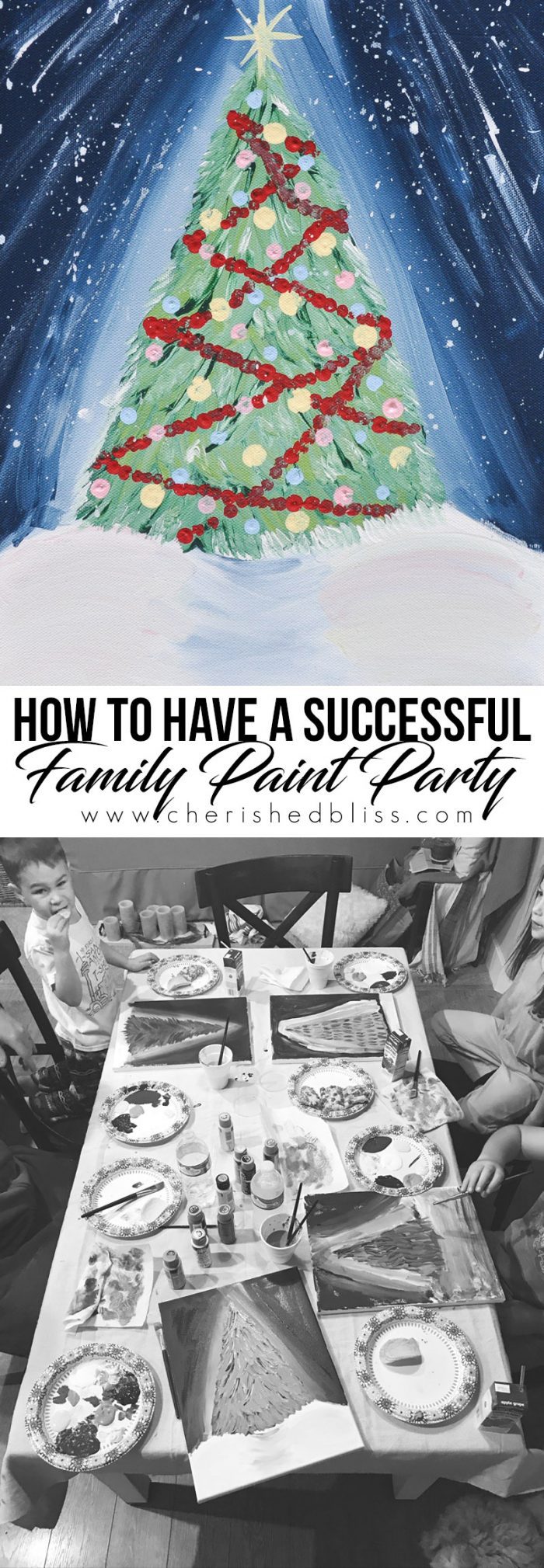 Create special memories by joining this fun Paint With Plaid Night. These tips will help provide a Successful Family Paint Party! 