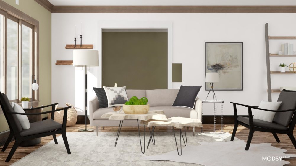 Living Room Design with Modsy