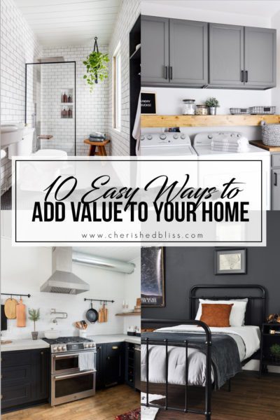 Don't let your home just take money from you! These 10 Easy Tips will help you to Add Value to Your home and make the most of your investment!