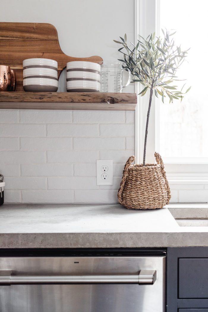 pros of cast in place (or pour in place) concrete countertops. 