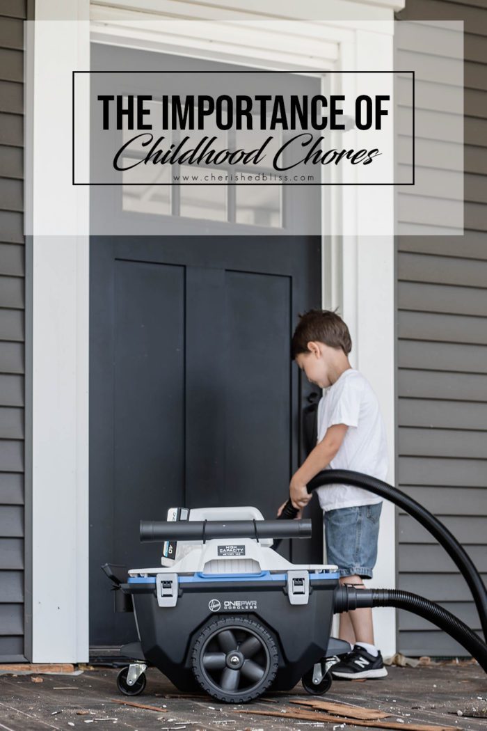 Childhood Chores are a big area of growth for our children and help emphasize responsibility and the importance of hard work. I'm sharing how we use the new Hoover OnePWR products to teach our kids how to clean! 