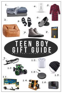 The ultimate shopping guide for Teen Boy Christmas Gift Ideas that he is sure to love in all the price ranges!