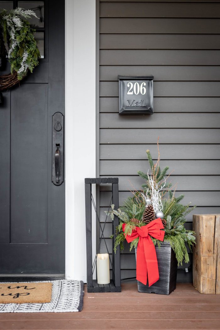 Extra Large DIY Wood Lanterns are the perfect outdoor decor to by your front door! 