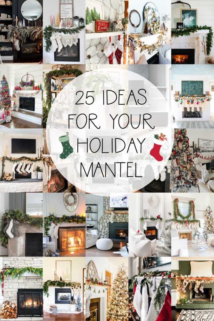 25 Christmas Mantel Ideas