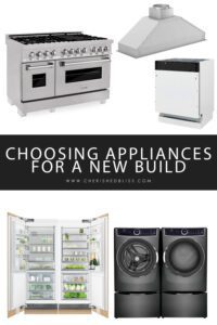 Building a home or planning a Kitchen Remodel? These tips will help you choose the perfect kitchen appliances for your home!