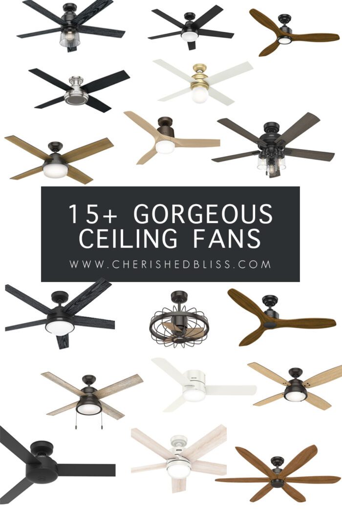 15+ Gorgeous Ceiling Fans you can shop! 