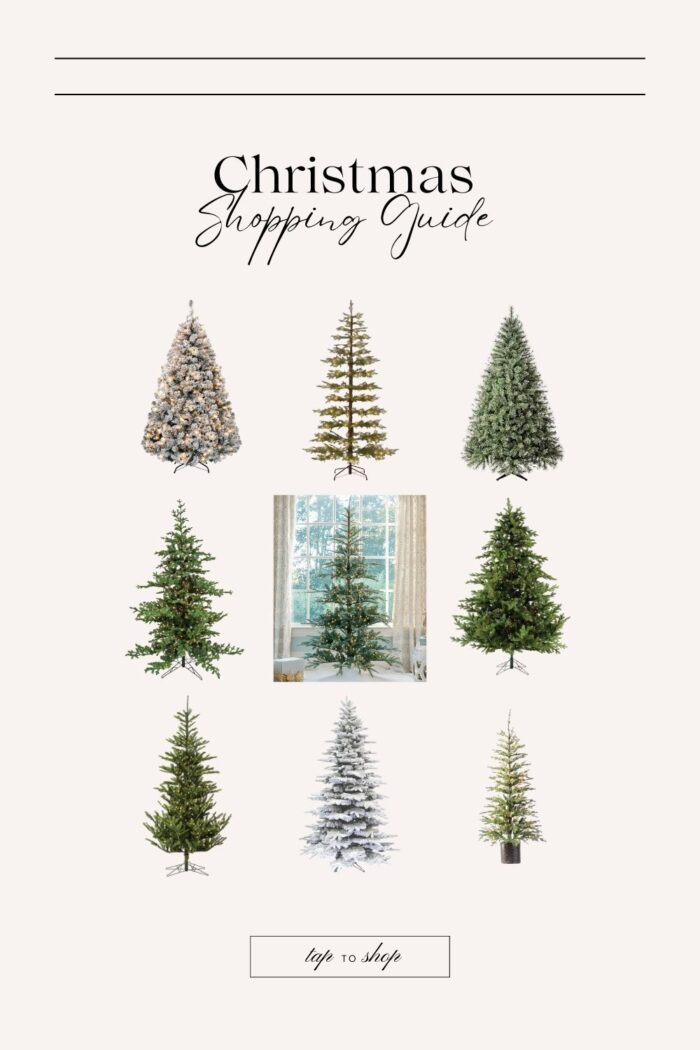 Faux Christmas trees for every budget